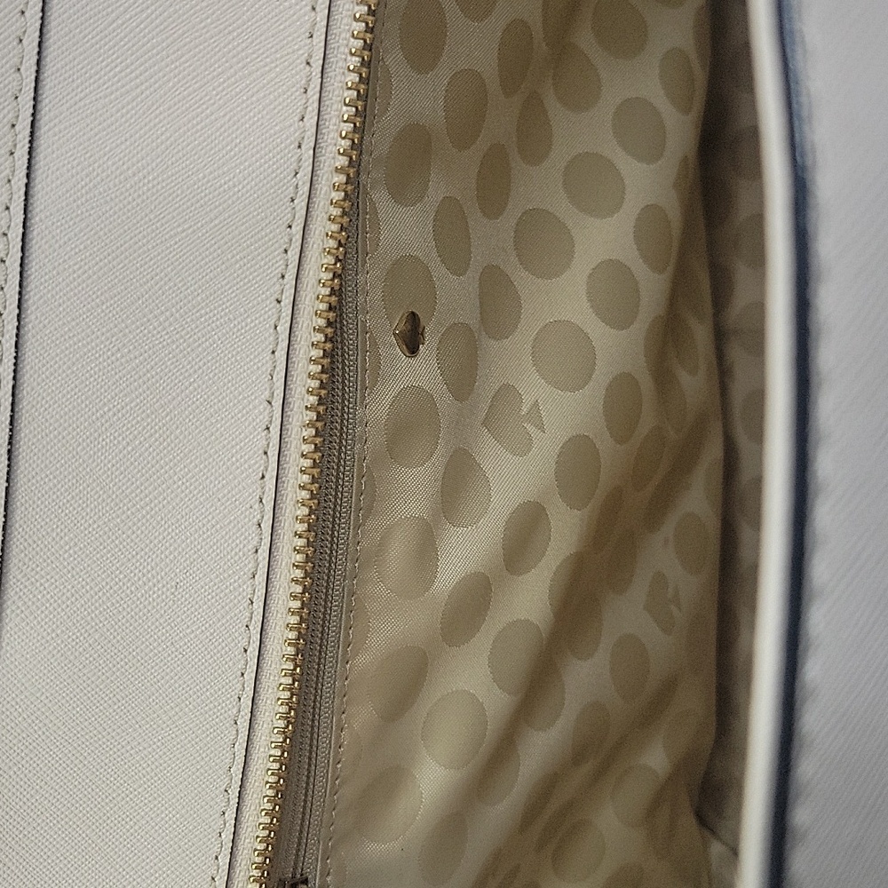 KATE SPADE Black and White Bicolor Tote19X11 inches - Picture 7 of 9